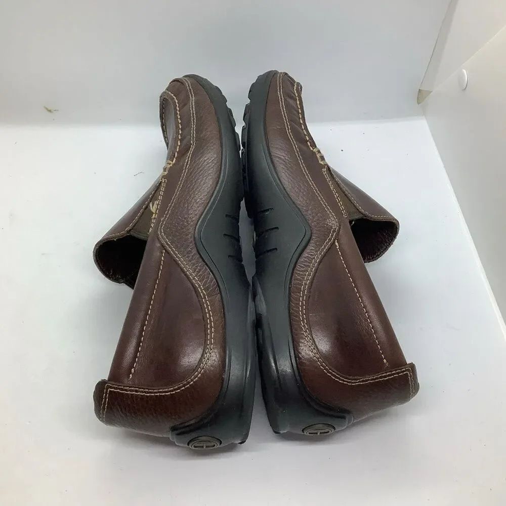 Cole Haan Slip On Venetian Loafer Shoes Mens 9.5M Brown Leather Driving‎ TUCKER